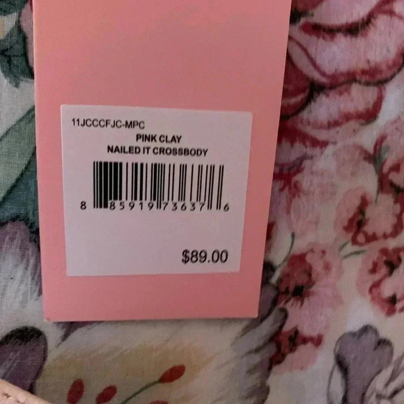 NWT Juicy Couture Pink Women’s Crossbody Purse - Picture 9 of 9